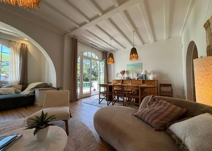 Villa De Luxe Avec Piscine Au Coeur De Hossegor, Proche Golf, Et - Fr-1-791-9