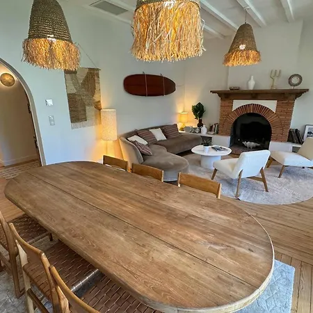 De Luxe Avec Piscine Au Coeur De Hossegor, Proche Golf, Et
